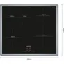 Siemens EH645BFB6E iQ300 Induktionskochfeld 60 cm Schwarz, Rahmen aufliegend