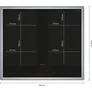 Siemens EX645HXC1E iQ700 Induktionskochfeld 60 cm Schwarz, Mit Rahmen aufliegend