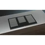 Siemens EX975LXC1E iQ700 Induktionskochfeld 90 cm Schwarz, Mit Rahmen aufliegend