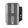 Ninja SL400EU Heißluftfritteuse Double Stack grau
