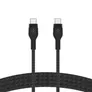 Belkin Pro Flex USB-C/ USB-C Kabel Power Delivery 60W 1m schwarz