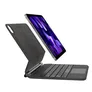 Belkin Pro Tastatur mit Hülle und magnetischem Ständer für iPad Air (13 Zoll) und iPad Pro (12,9 Zoll) schwarz