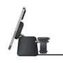 Belkin BOOST CHARGE PRO 2in1 Ladedock mit MagSafe 15 Watt dunkelgrau