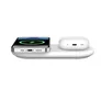 Belkin BOOST CHARGE PRO 2in1 Ladepad Qi2 15 Watt kabellos magnetisch USB-C Kabel u. Netzteil weiß
