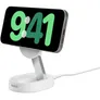 Belkin BoostCharge Pro Qi2 verstellbare kabellose magnetische Ladestation mit Qi2 (15 W) weiß