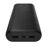 Belkin BoostCharge 3-Port Powerbank 20.000 mAh 20W inkl. 30cm USB-C-Kabel schwarz