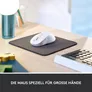Logitech Signature M650 Pale Grey L (Rechtshändig) - Bluetooth, Logi Bolt, 4000 DPI, Unterstützt von Logi Options+