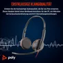 Poly Blackwire 3225 Stereo (UC) Headset USB-C/A, 3,5mm Klinke