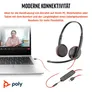 Poly Blackwire 3225 Stereo (UC) Headset USB-C/A, 3,5mm Klinke