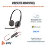 Poly Blackwire 3225 Stereo (UC) Headset USB-C/A, 3,5mm Klinke