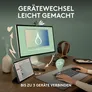 Logitech Pebble Keys 2 K380S Graphite - Minimalistische kabellose Tastatur