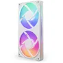 NZXT F240 RGB CORE Single Frame Gehäuselüfter weiß