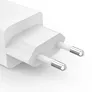 Hama 00201992 Schnellladegerät, 1x USB-C PD, 1x USB-A QC, Mini-Ladegerät, 30 W, Weiß