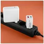 Hama 00201993 Schnellladegerät, 1x USB-C PD, 1x USB-A QC, Mini-Ladegerät, 45 W, Weiß