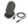 Hama 00201685 Wireless Charger QI-FC10S-Fab, 10 W, kabellose Smartphone-Ladestation, SW