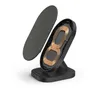Hama 00201685 Wireless Charger QI-FC10S-Fab, 10 W, kabellose Smartphone-Ladestation, SW