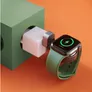 Hama 00201698 Apple Watch Ladegerät f. kabelloses Laden, USB-C-Ladestation magnetisch, SW