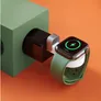 Hama 00201699 Apple Watch Ladegerät f. kabelloses Laden, USB-C-Ladestation magnetisch, WS