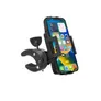 Hama 00201514 Fahrrad-Handyhalterung Strong, 360 Grad drehbar, univers. für Smartphones