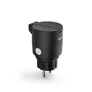 Hama 00176627 Smarte WLAN-Steckdose f. außen, sprach-/appgesteuert, 2.300W, IP44, Schwarz