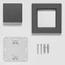 Homematic IP Temperatur- und Luftfeuchtigkeitssensor innen anthrazit HmIP-STH-A