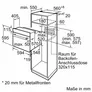 Bosch HBF133BR0 Serie 2 Einbau-Backofen