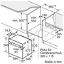 Bosch HMG7361B1 Serie 8 Einbaubackofen mit Mikrowellenfunktion