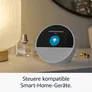 Amazon Echo Spot (2024) Smart Clock mit sattem Klang und Alexa blau