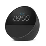Amazon Echo Spot (2024) Smart Clock mit sattem Klang und Alexa schwarz