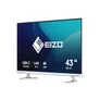 EIZO Flexscan EV4340X-WT 108 cm (42,5") 4K UHD IPS Monitor USB-C/HDMI/DP/KVM
