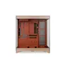 THERMALTAKE CTE E550 MX Midi-Tower Gehäuse Seitenfenster beige/orange