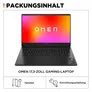 HP OMEN 17,3" QHD IPS R9-8945HS 32GB/1TB RTX 4060 240Hz Windows 11 17-db0096ng