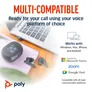 Poly Voyager Free 60+ UC M Carbon Black Earbuds + BT700 USB-C Adapter + Touchscreen-Ladeetui