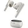 Poly Voyager Free 60+ UC M White Sand Earbuds + BT700 USB-A Adapter + Touchscreen-Ladeetui