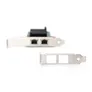 DIGITUS PCI Express  2 Port Gigabit Ethernet Netzwerkkarte, RJ45