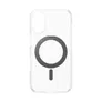 CARE by PanzerGlass® Feature Case Transparent m. Schwarz Kickstand & MagSafe iPhone 16