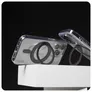 CARE by PanzerGlass® Feature Case Transparent m. Schwarz Kickstand & MagSafe iPhone 16 Pro Max