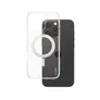 CARE by PanzerGlass® Feature Case Transparent m. Silber Kickstand & MagSafe iPhone 16 Pro Max