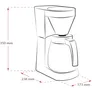 Melitta Easy Therm 1023-06  Kaffeemaschine schwarz