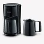 Severin KA 9307 Filterkaffeemaschine 2 Thermokannen schwarz