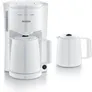 Severin KA 9309 Filterkaffeemaschine 2 Thermokannen weiß