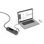 Hama 00223188 Steckdosenleiste, 2-fach, USB-C/A 65W, PD, Schalter, 1,4 m, Schwarz/Grau