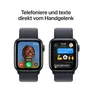 Apple Watch SE GPS 40mm Alu Mitternacht Sport Loop Armband tinte