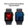 Apple Watch SE GPS 40mm Alu Mitternacht Sport Loop Armband tinte