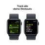Apple Watch SE GPS 40mm Alu Mitternacht Sport Loop Armband tinte