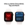 Apple Watch Series 10 LTE 42mm Rose Gold Aluminiumgehäuse mit Light Blush Sportarmband - M/L