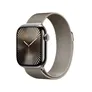 Apple Watch Series 10 LTE 42mm Natural Titangehäuse mit Natural Milanese Loop