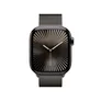 Apple Watch Series 10 LTE 42mm Slate Titangehäuse mit Slate Milanese Loop