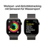Apple Watch Series 10 LTE 42mm Slate Titangehäuse mit Slate Milanese Loop