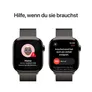 Apple Watch Series 10 LTE 42mm Slate Titangehäuse mit Slate Milanese Loop